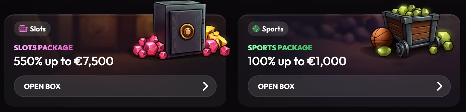 Bonus at Mad Casino